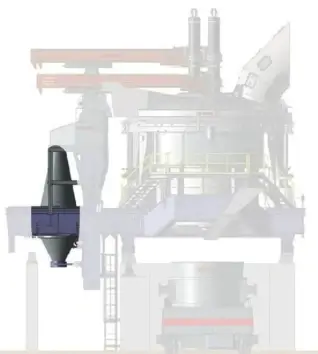 Figure 8. Upper structural frame of the electric furnace and the light source